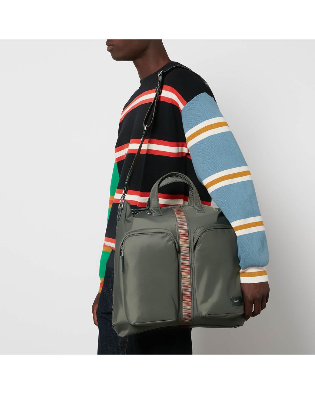PS by Paul Smith Helmet Bag in Green for Men | Lyst