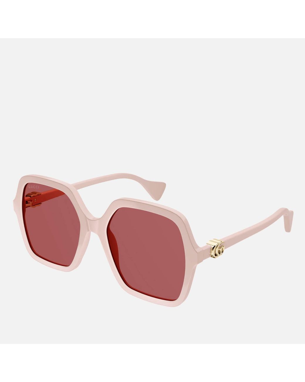 Gucci Oversized Square Acetate Sunglasses Lyst