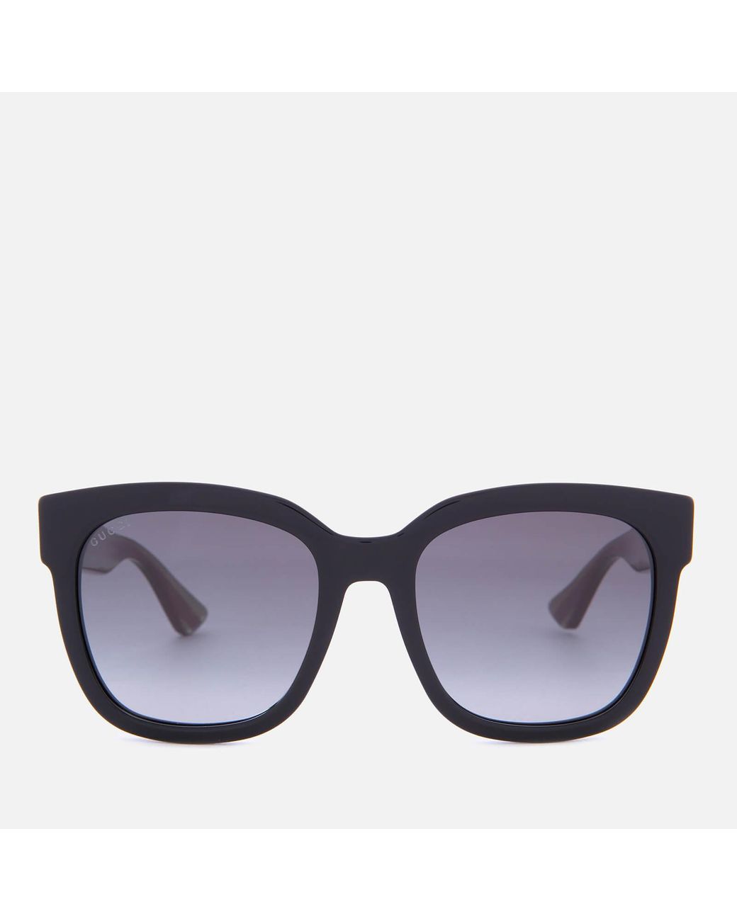 Gucci Sunglasses Gg0034s In Black Green Grey Black Lyst