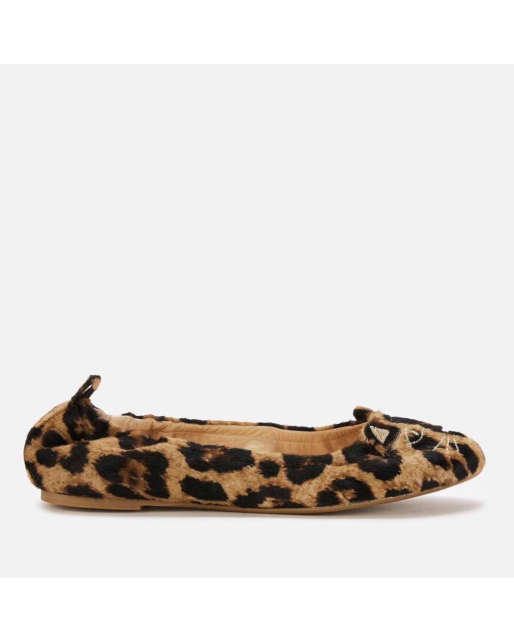 charlotte olympia kitty ballerina flats