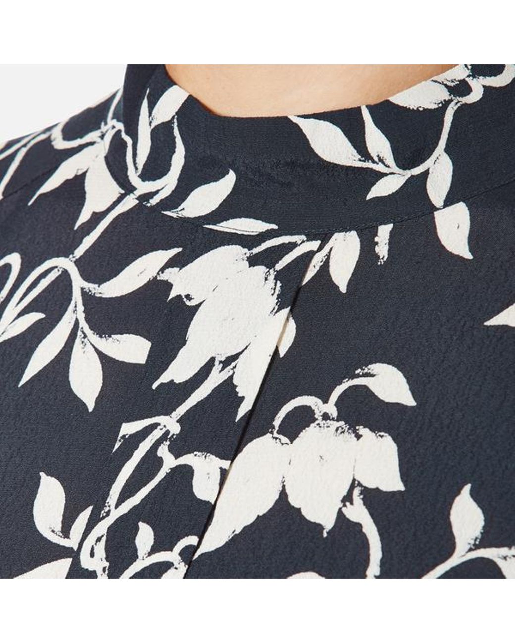 Maxwell Crepe High Neck Dress 