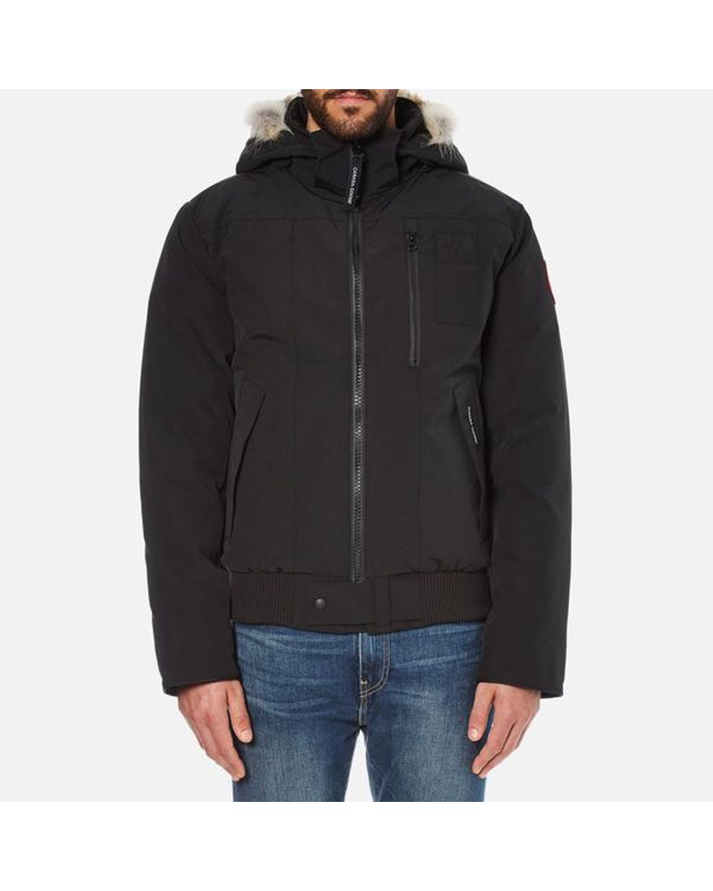 Canada Goose Men's Borden Bomber Jacket in Black for Men | Lyst