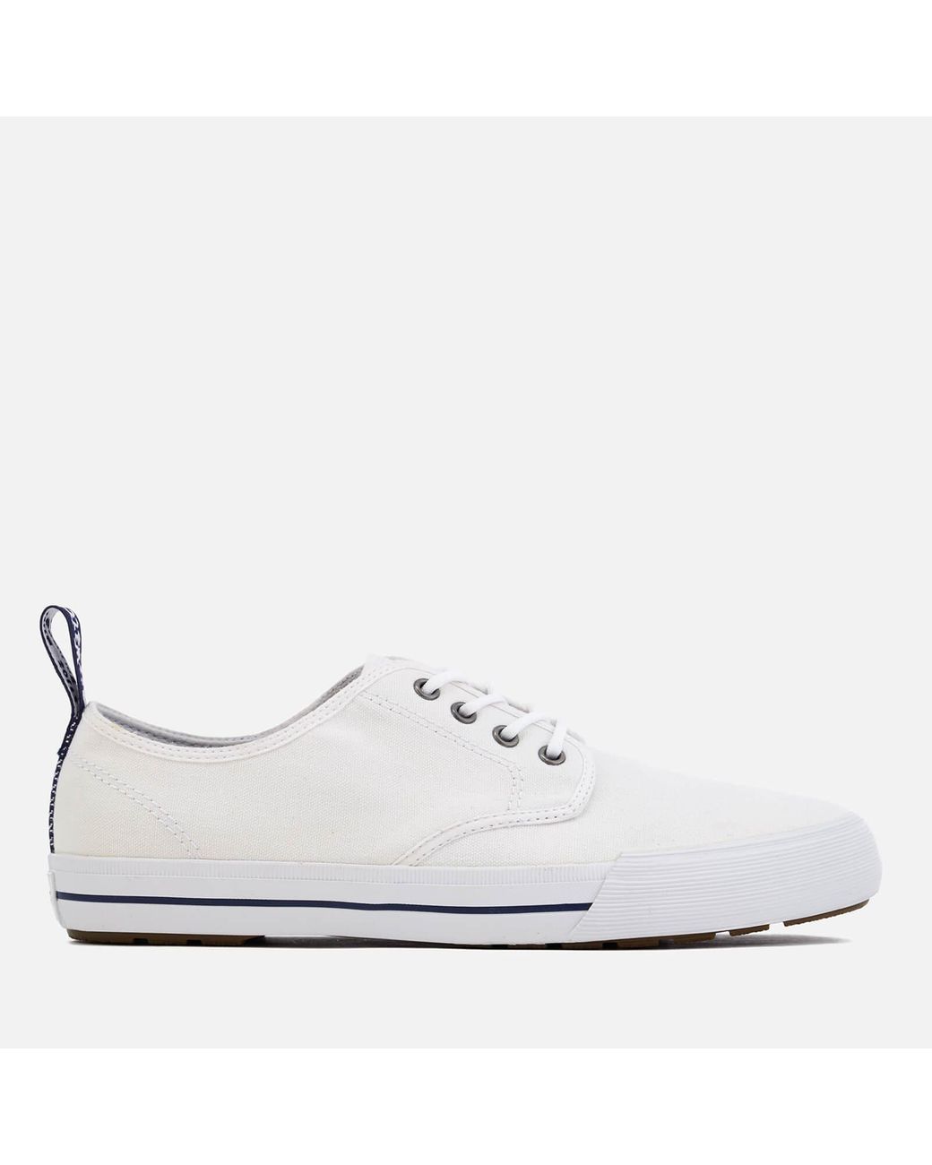 Dr. Martens Pressler Canvas Lace Shoes in White for Men | Lyst