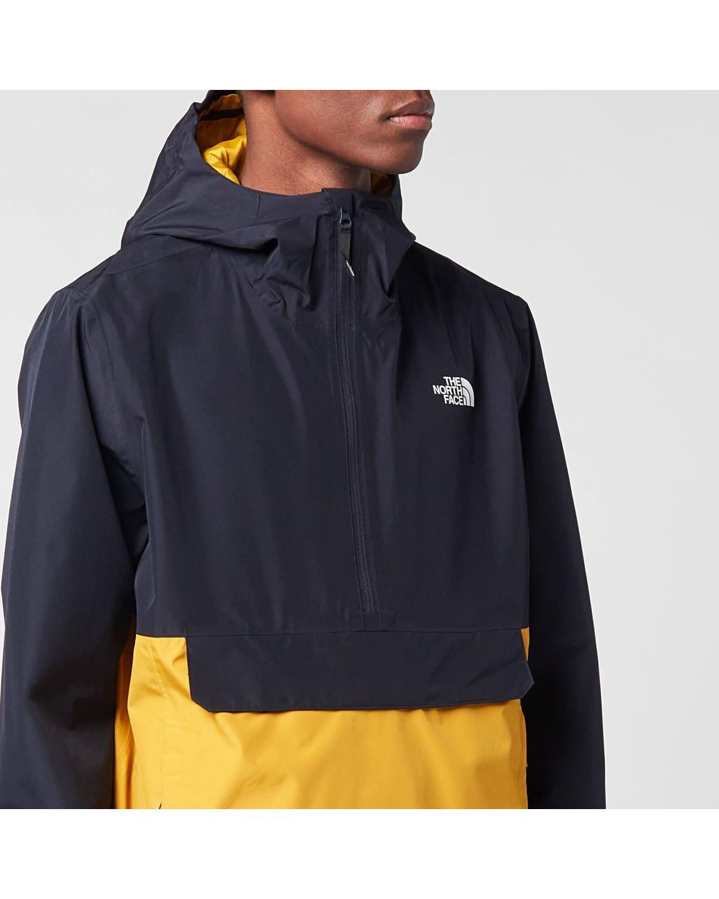 The North Face Waterproof Fanorak in Yellow for Men | Lyst