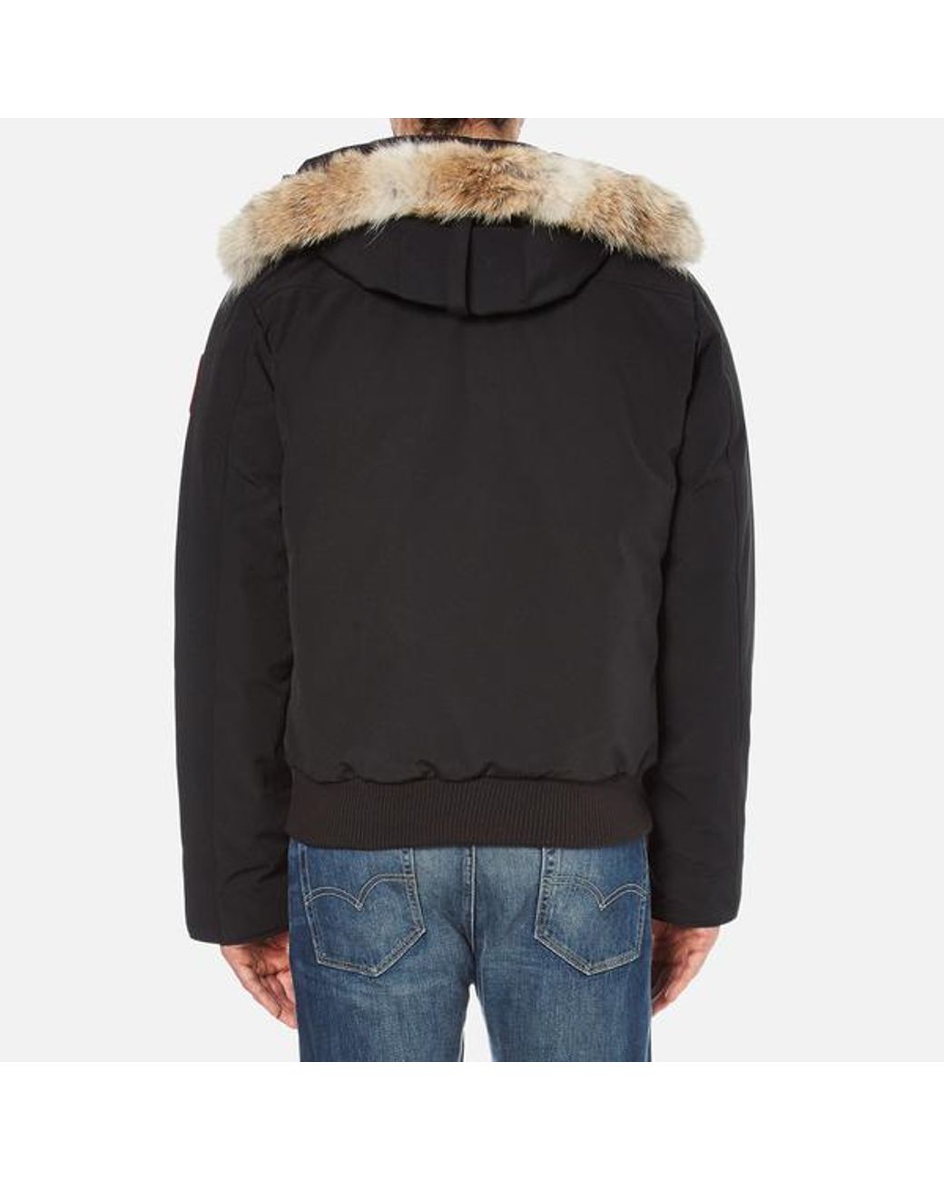 Canada Goose Men's Borden Bomber Jacket in Black for Men | Lyst