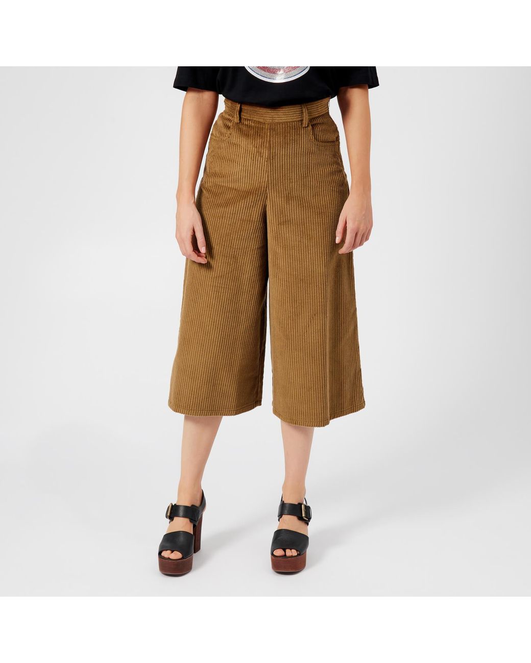 See By Chloé Corduroy Culottes in 