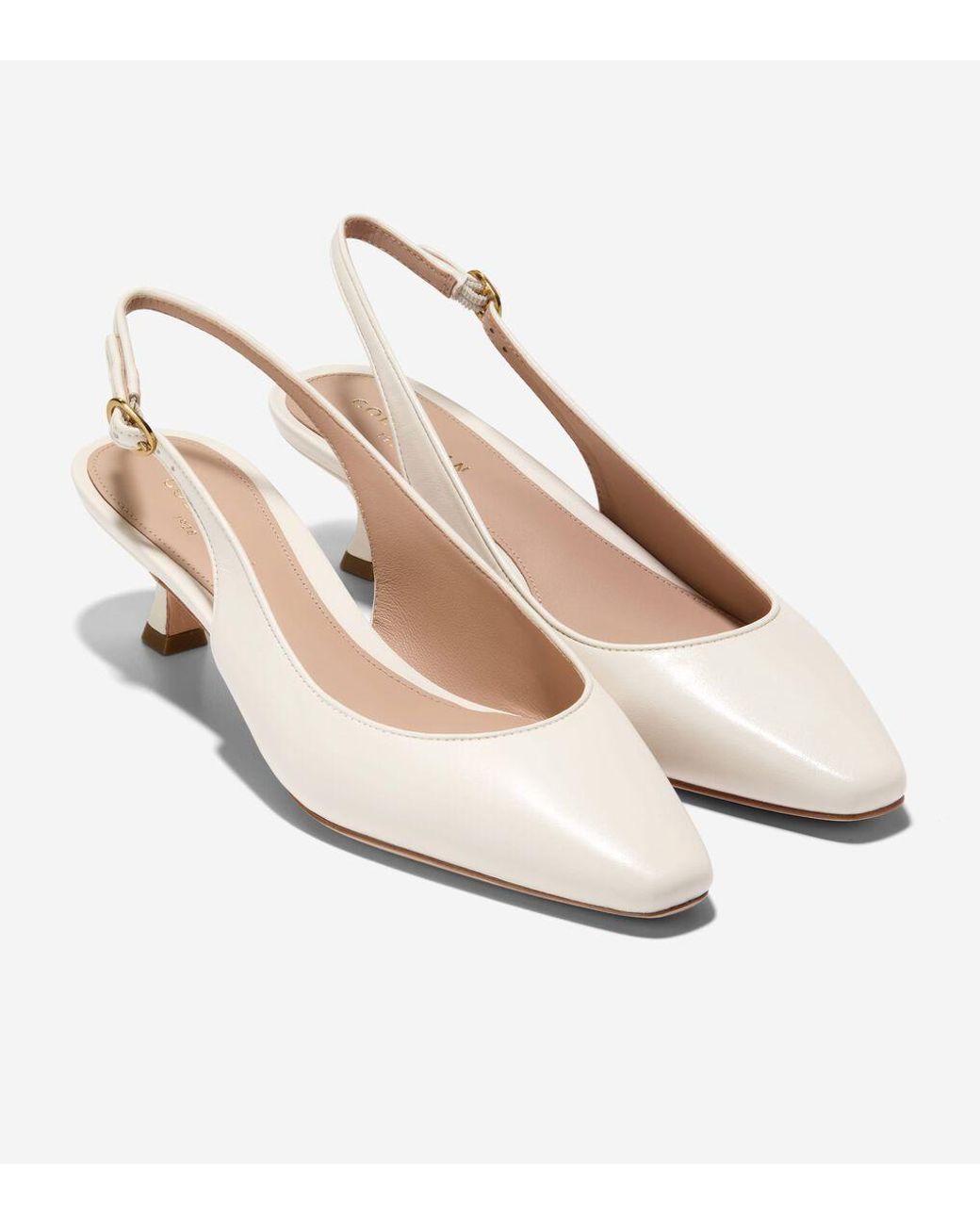 Cole Haan Women's Tayla Kitten Heel Slingback Pumps 45mm in