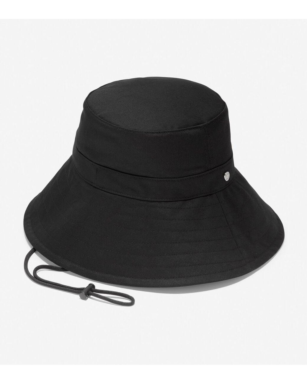 Cole Haan Cotton Adjustable Bucket Hat 