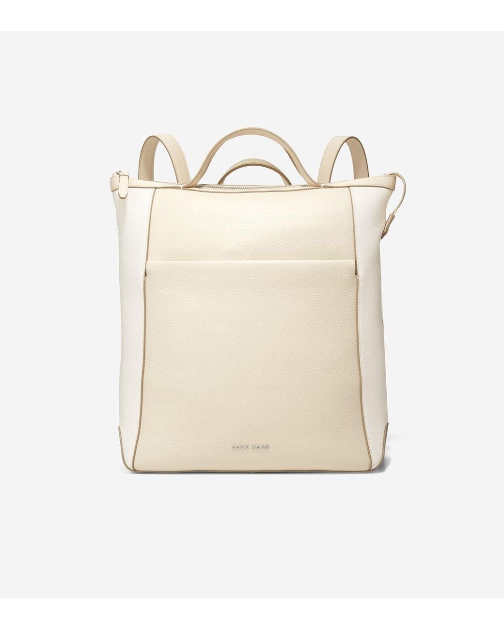 Cole Haan Women's Grand Ambition Convertible Backpack – Crossbody, Laptop Compatible, Leather, 16" Laptop Sleeve - View #4