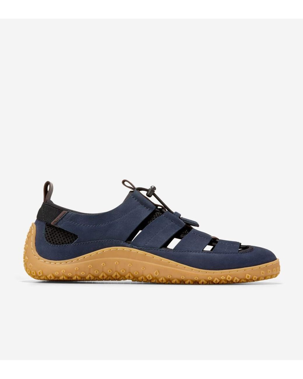 Cole Haan Men's Zerøgrand Tidetrek Fisherman Sandals in Blue