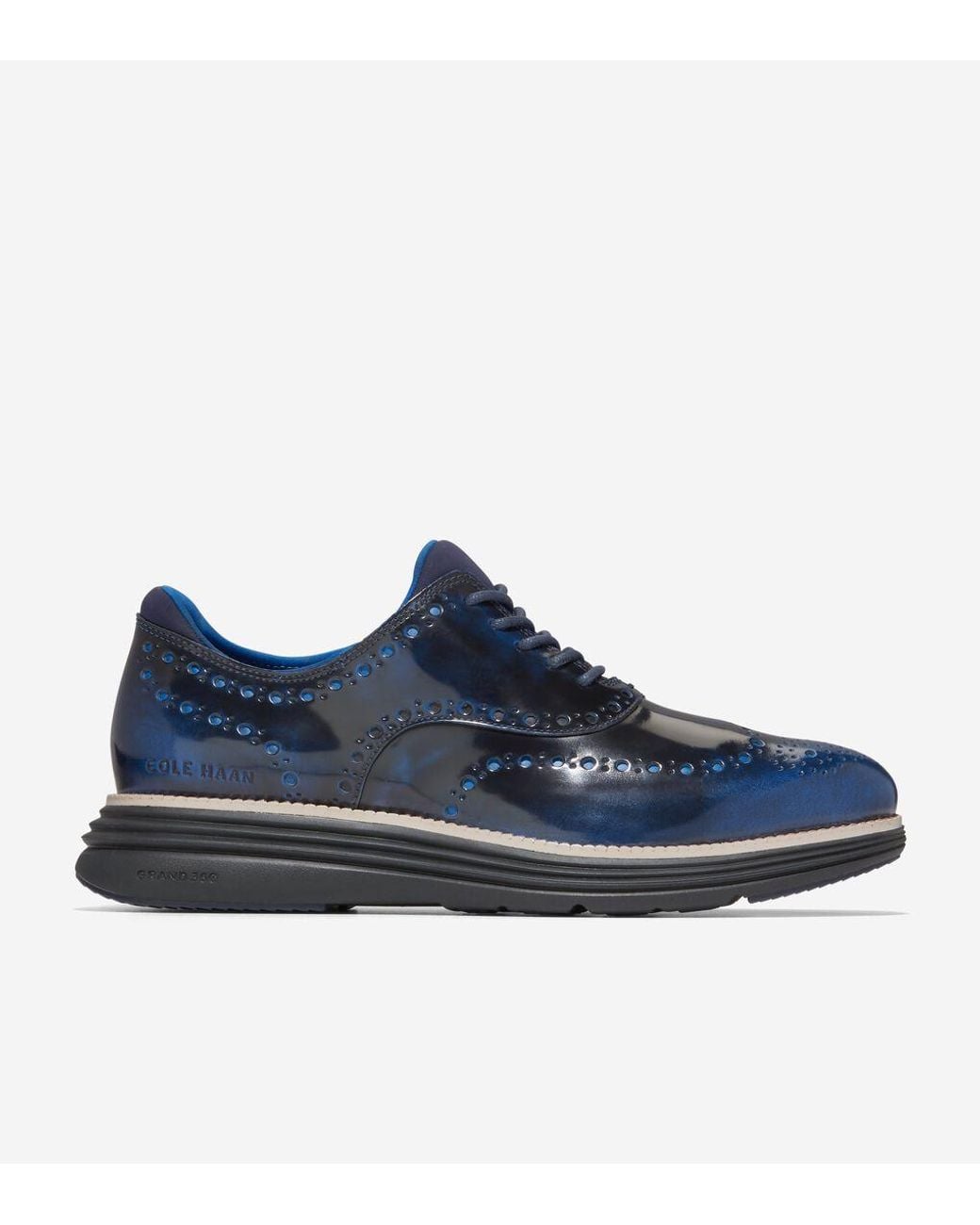 Cole Haan Men's Øriginalgrand Ultra Wingtip Oxford in Blue for Men | Lyst