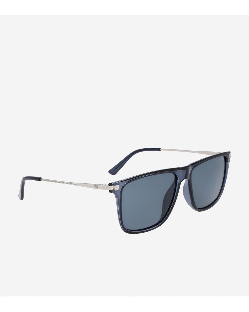 Cole Haan Straight Square Sunglasses in Blue for Men Lyst