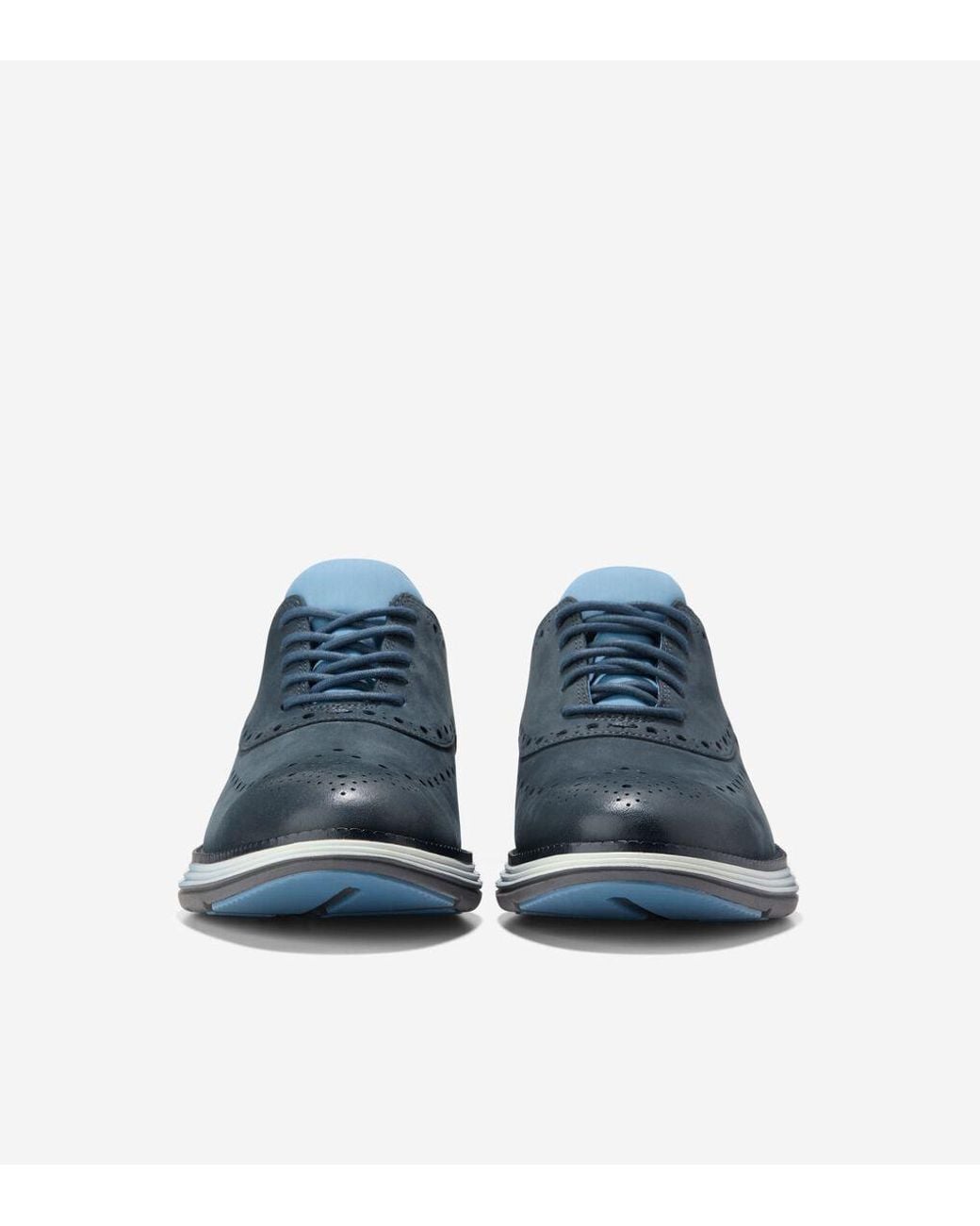 New Cole Haan Original Grand Ultra Wingtip Oxford C32191 Size 9.5 Mens Shoe Blue New Cole Haan Original Grand Ultra Wingtip Oxford C32191  main image 4