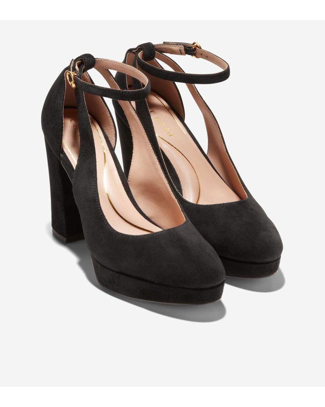 【Cole Haan】Women's Remi Platform Ankle Strap Heels Cole Haan Women's Remi Ankle-Strap Platform Pumps - Macy's