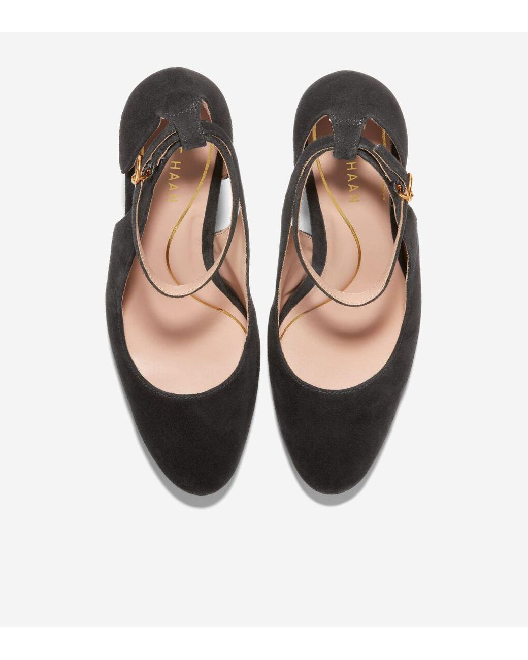 【Cole Haan】Women's Remi Platform Ankle Strap Heels Cole Haan Women's Remi Ankle Strap Platform Hight Heel Pumps
