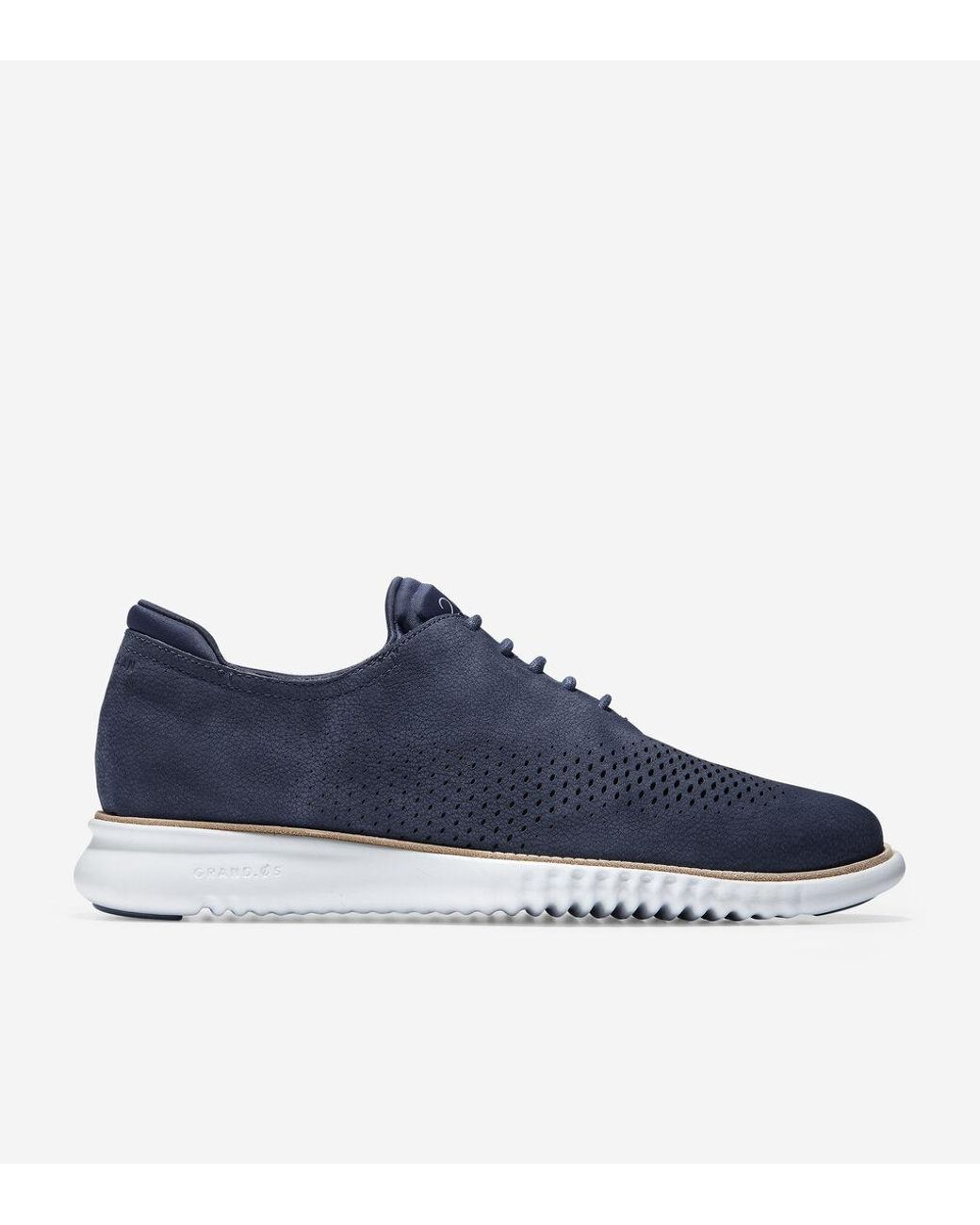 Lined Laser Wingtip Oxford 