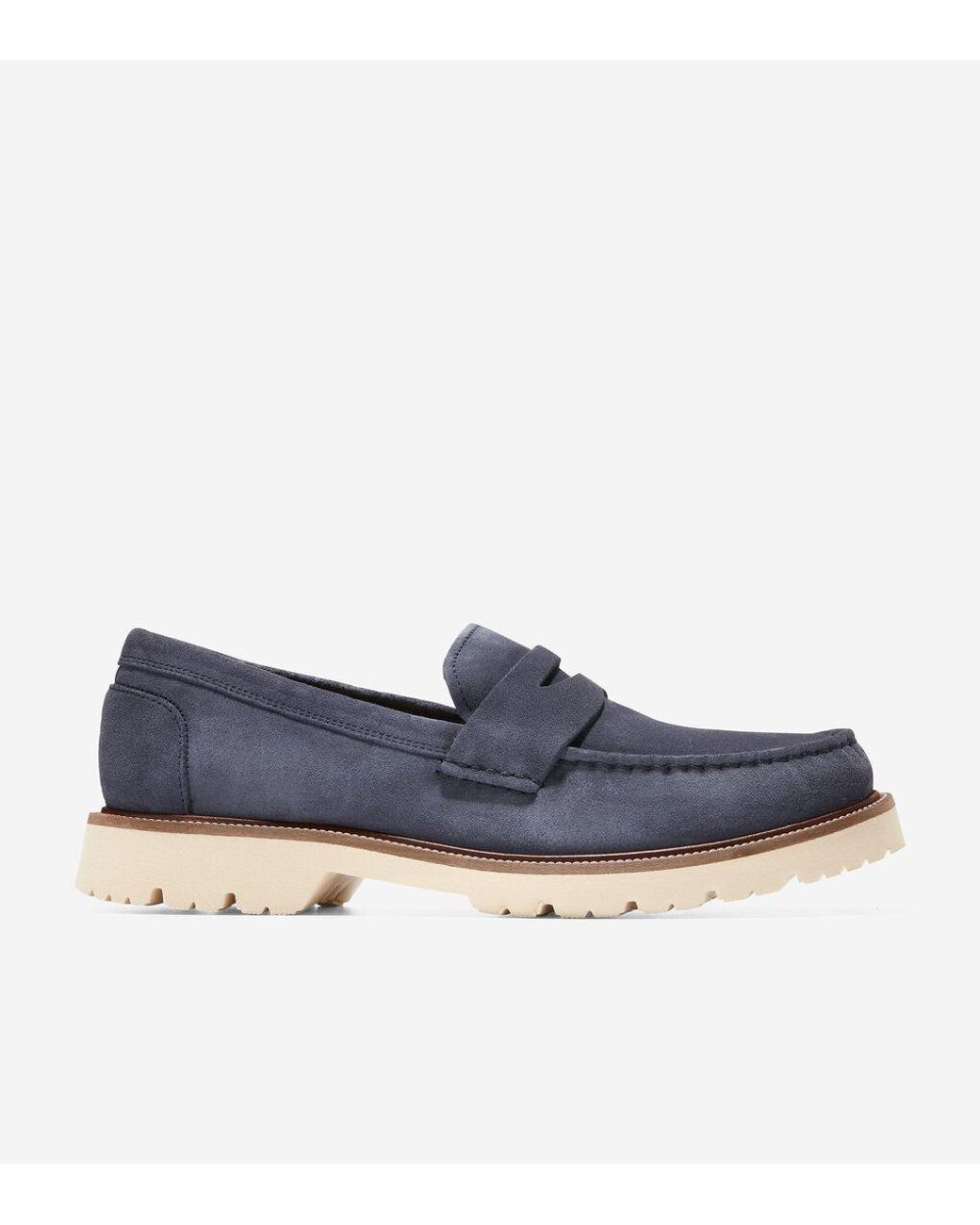 Cole Haan Men's American Classics Penny Loafer in Blue for Men | Lyst
