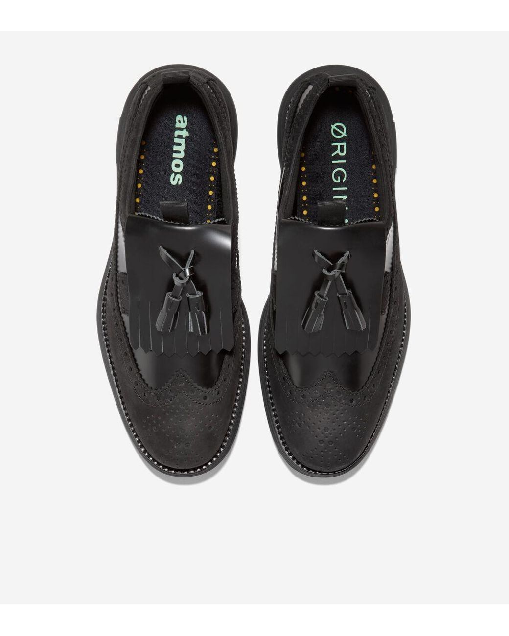 Cole Haan Men's X Atmos Øriginalgrand Longwing Oxford in Black for
