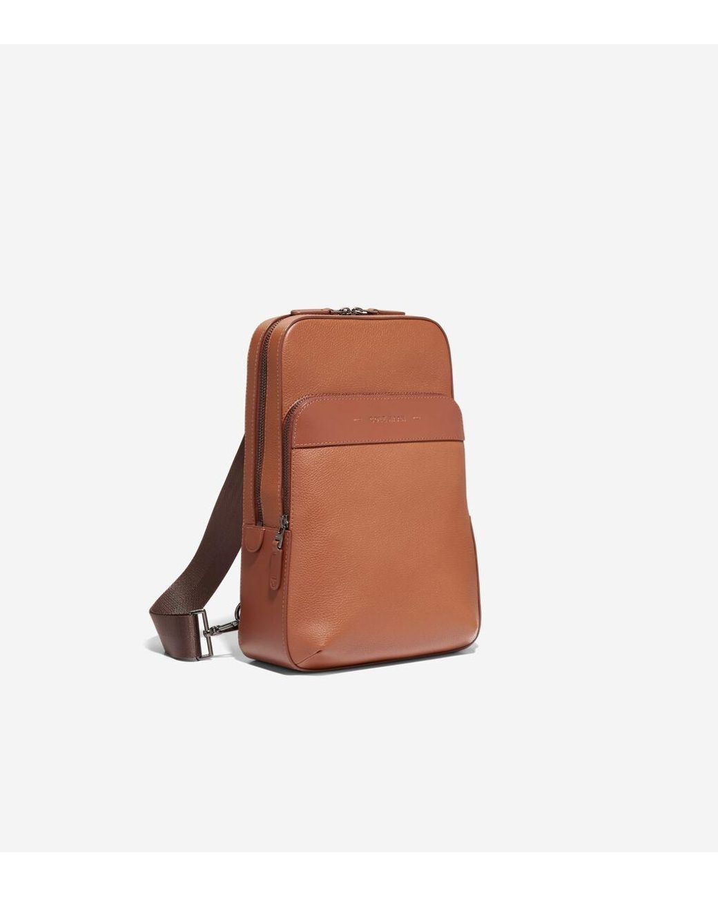 cole haan mini leather backpack sling Womens Grand Ambition Small Convertible Luxe Backpack, New Black: Clothing, Shoes & Jewelry this compact backpack features a magnetic Cole Haan Triboro Sling Bag