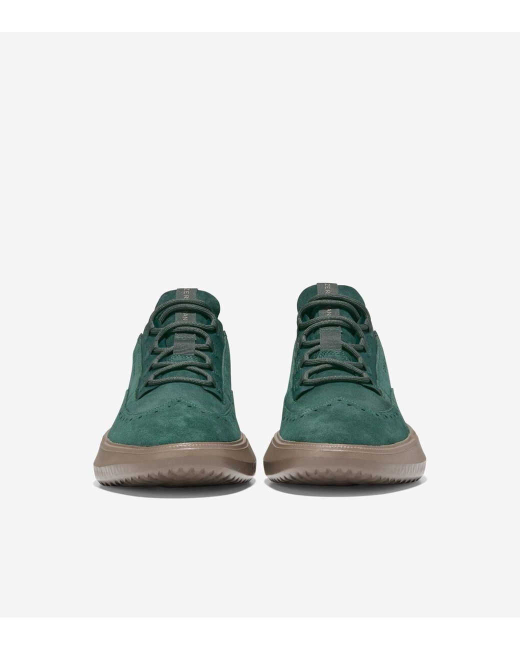 Cole Haan Men\'s Dark Green ZEROGRAND Suede Oxfords Sz 9.5.  NWOB Cole Haan Men main image 4