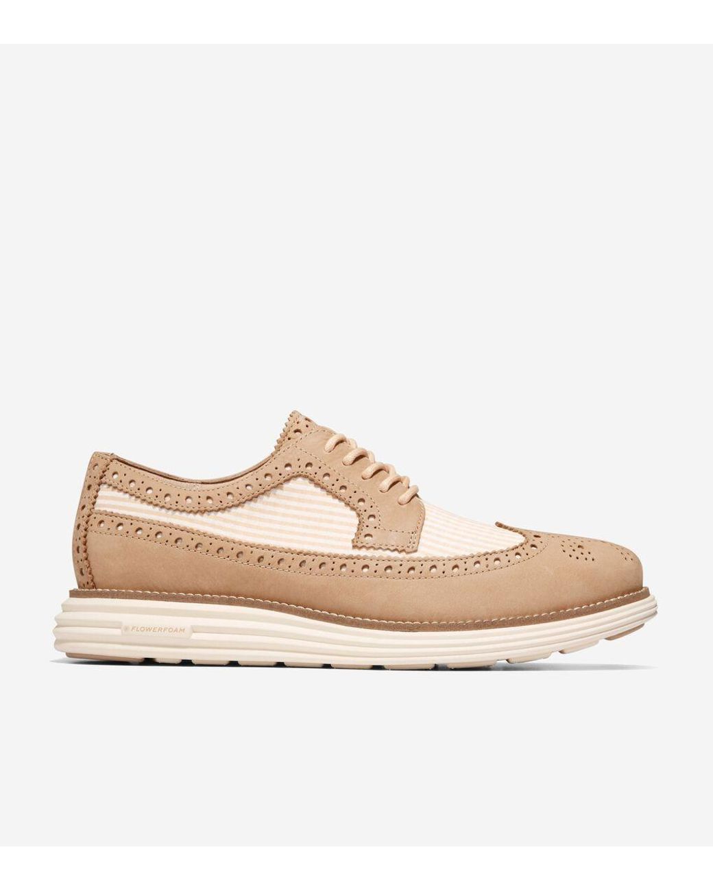 Cole Haan Mens Øriginalgrand Remastered Longwing Oxford In Natural For Men Lyst 7132