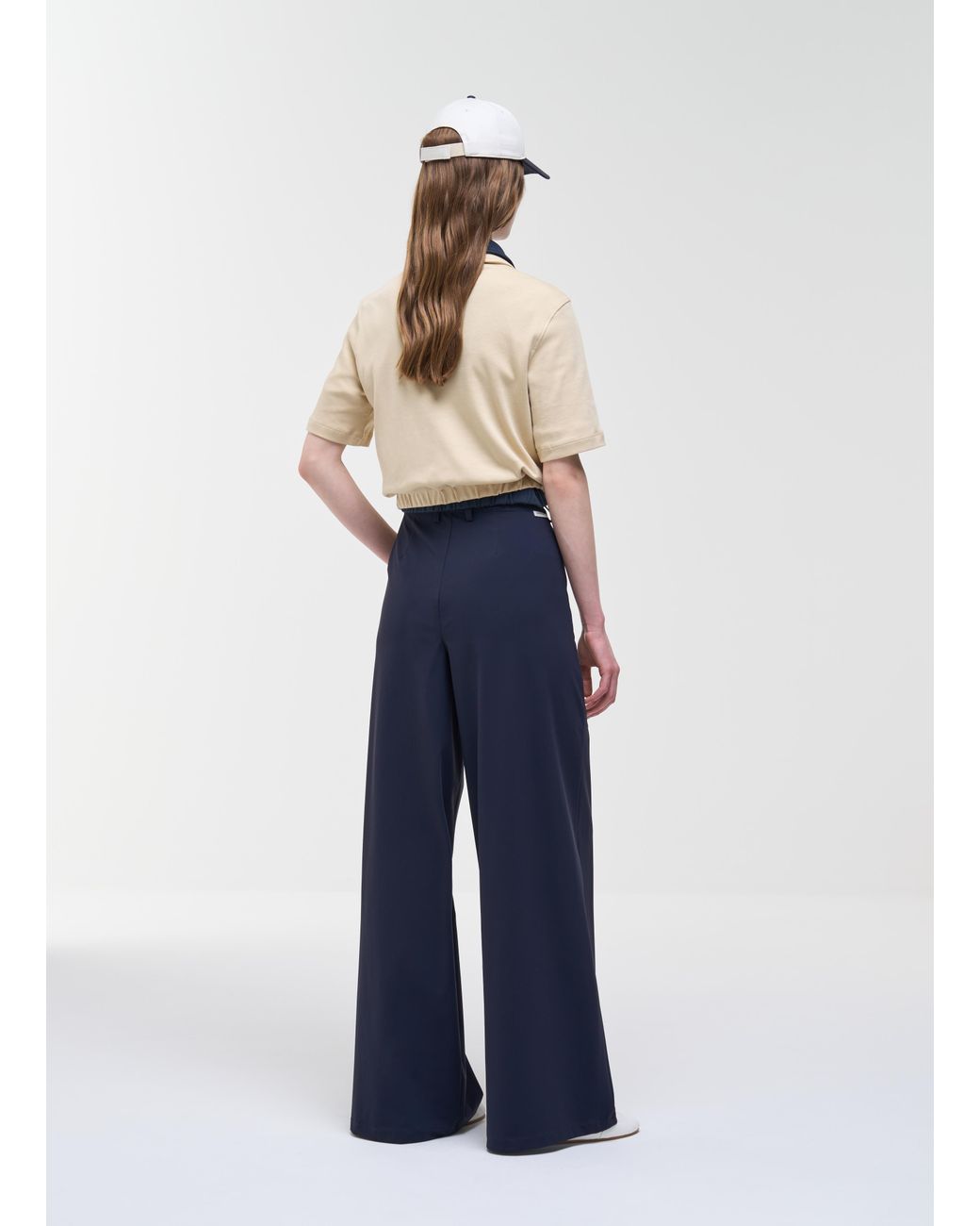 Pantaloni A Palazzo Easy Care, Colore, Taglia di Colmar in Blue