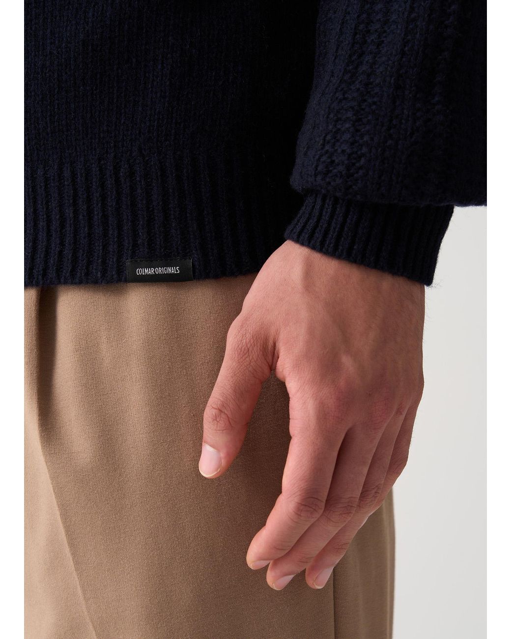 Pull Côtelé, Couleur, Taille Colmar pour homme en coloris Blue
