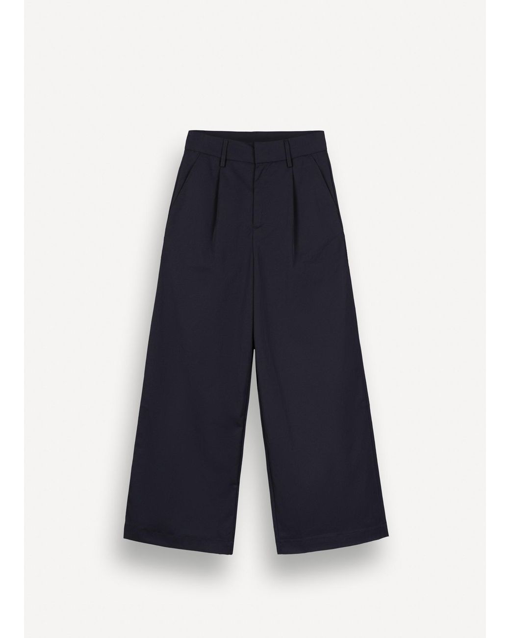 Pantaloni Palazzo Con Pinces Easy Care, Colore, Taglia di Colmar in Blue