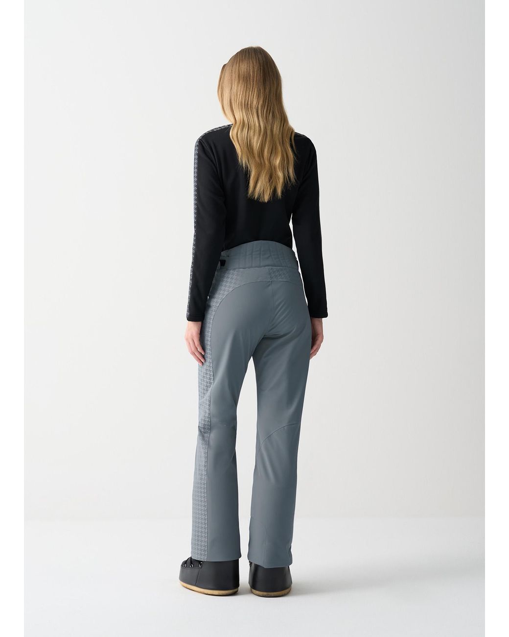 Pantaloni Da Sci Pied De Poule, Colore Storm, Taglia di Colmar in Gray