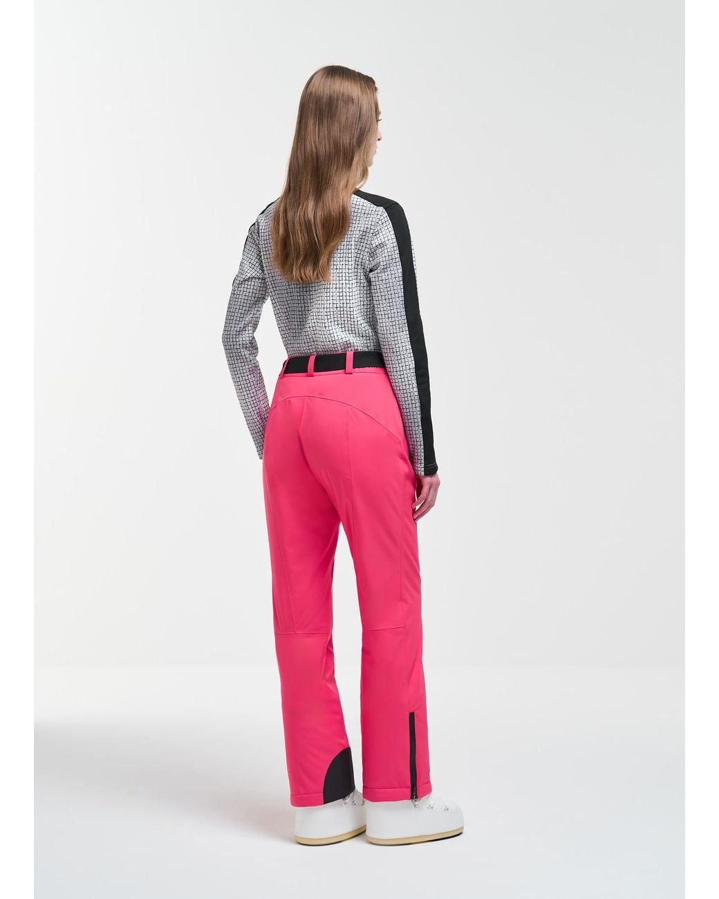 Pantaloni Da Sci Imbottiti Prize, Colore Disco, Taglia di Colmar in Pink