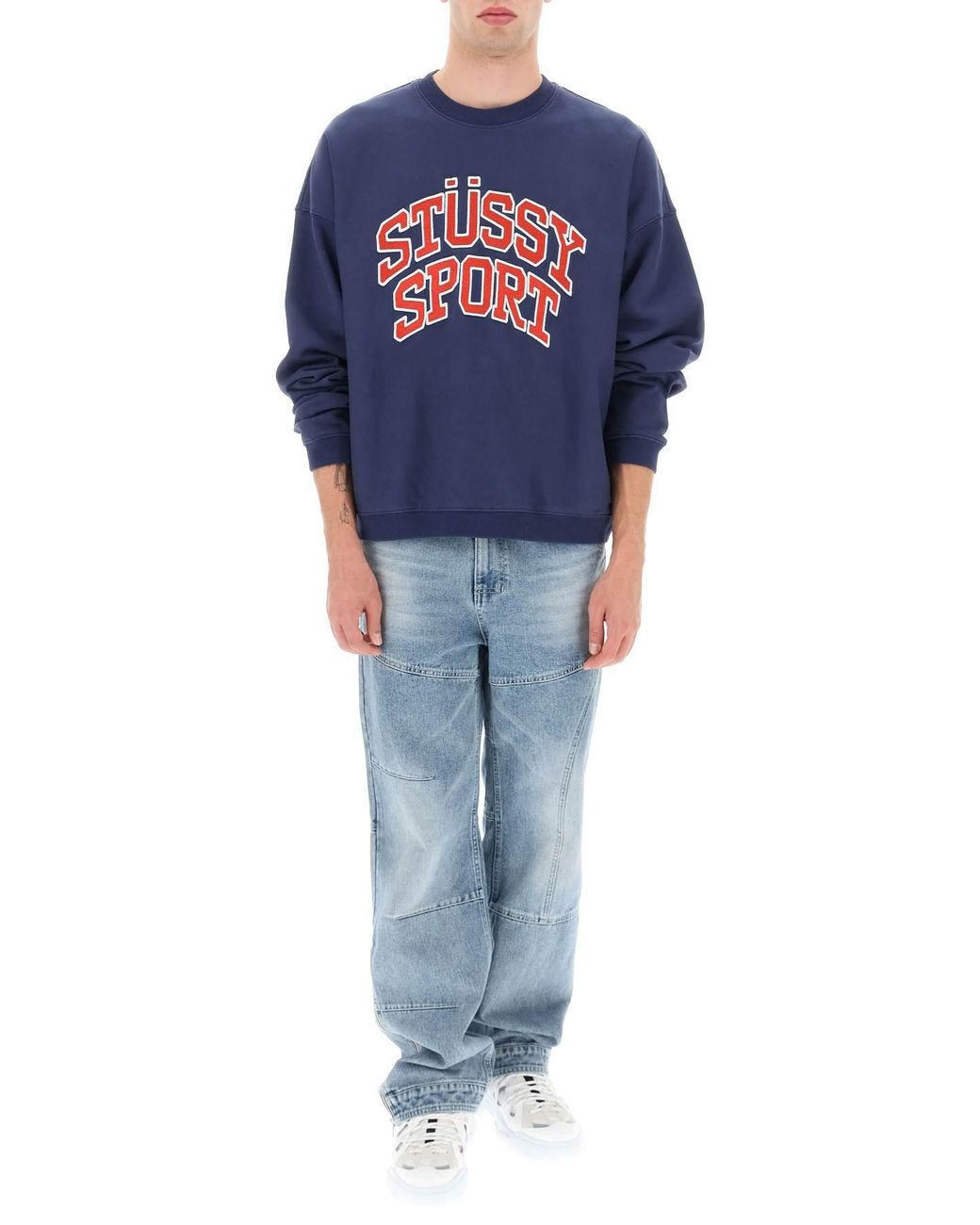 STUSSY - SPORT EMBROIDERED CREW \u0026 PANTS