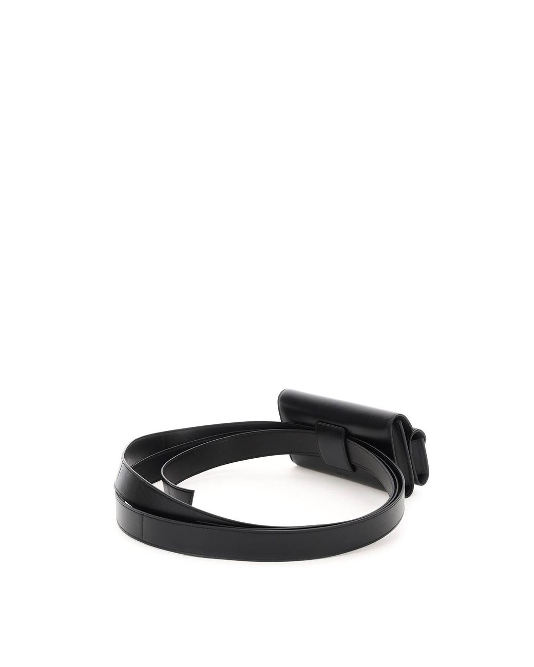 The Row Horizontal Belt Mini Bag in Black Lyst