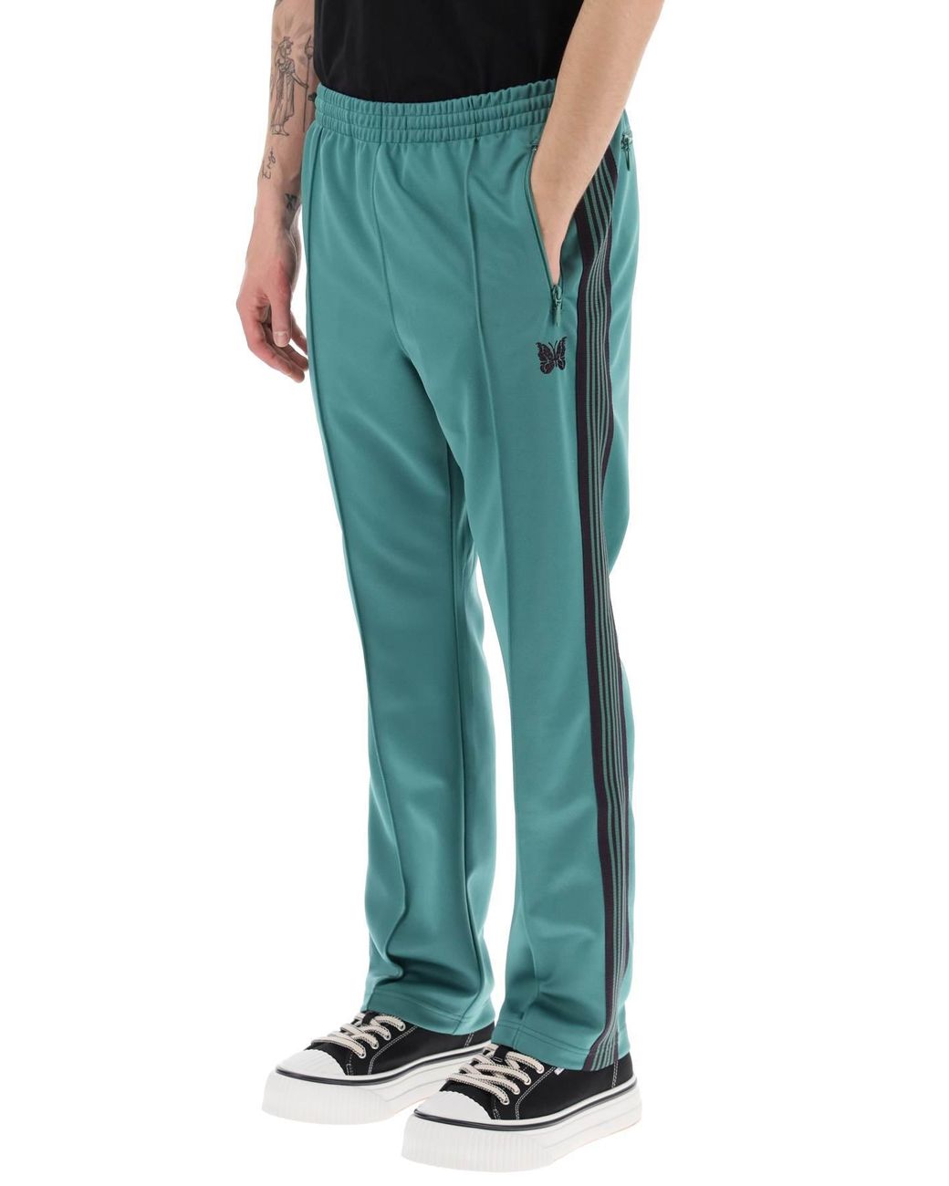 ○激安通販店○ Needles Track pant Norrow Teal green