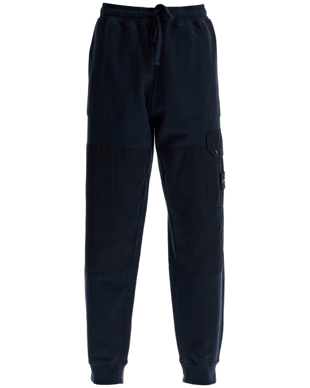 Stone Island Joggers With Gabardine in Blue for Men Lyst UK