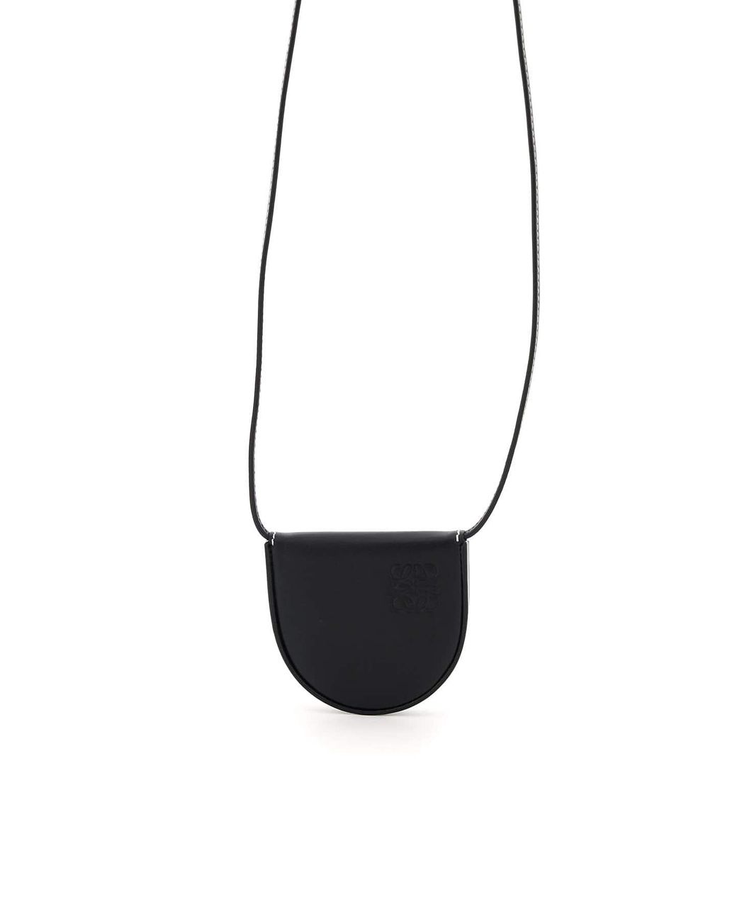 Large heel store pouch black