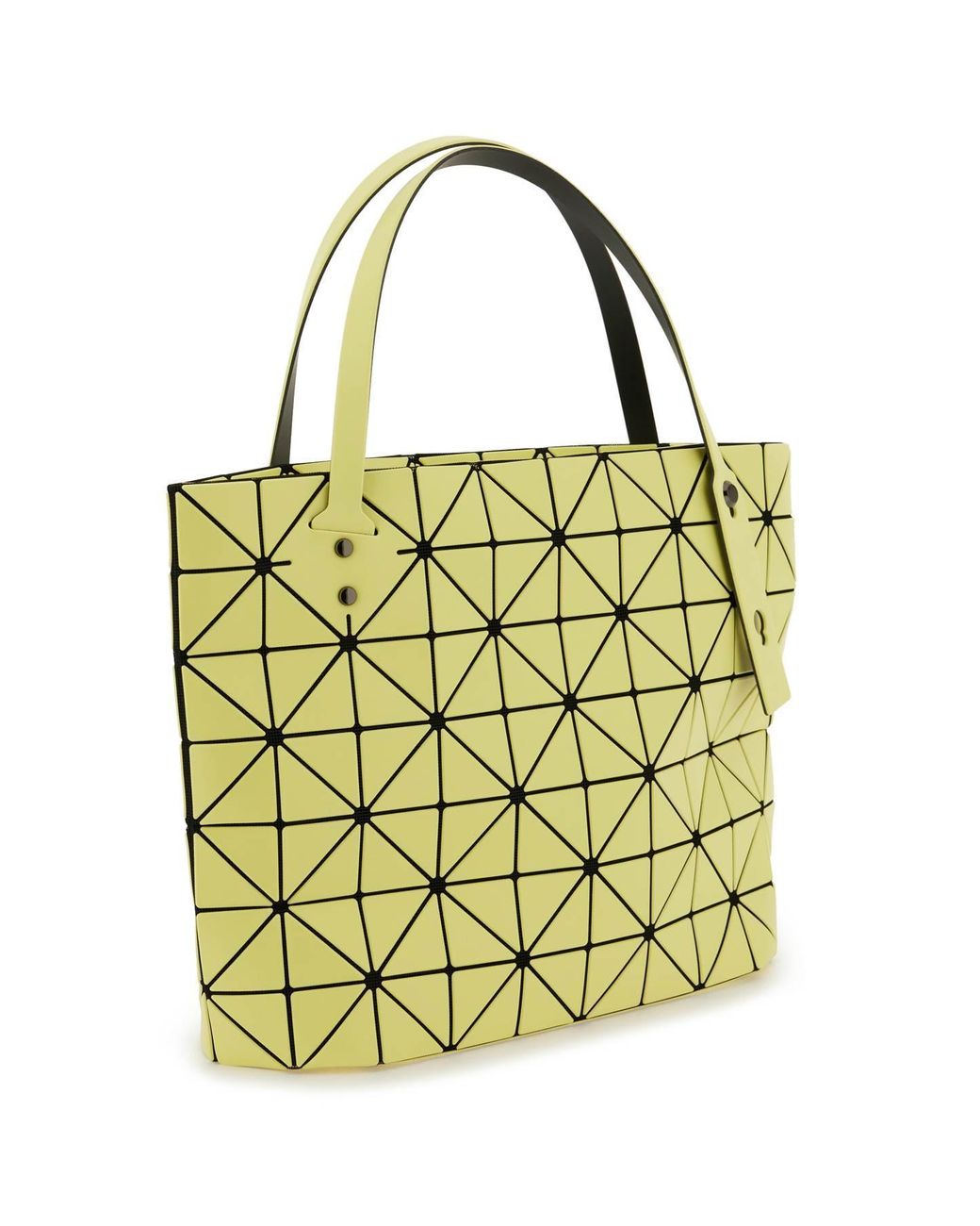 Bao Bao Issey Miyake 'rock Matte' Tote Bag in Yellow | Lyst