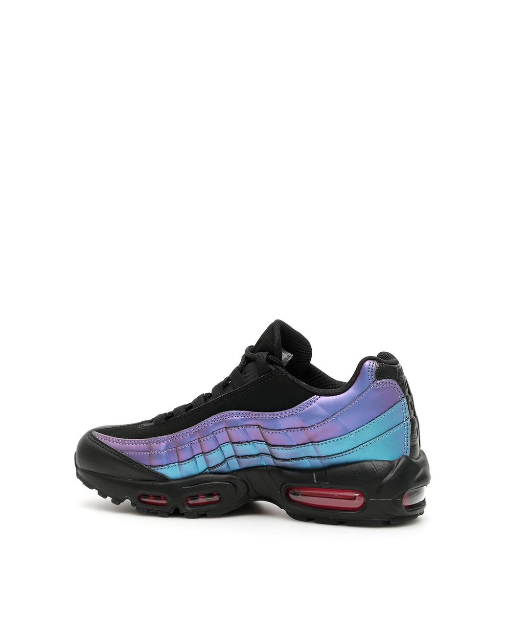 Nike Air Max 95 Premium Sneakers in Purple,Light Blue,Black (Blue) for Men  | Lyst