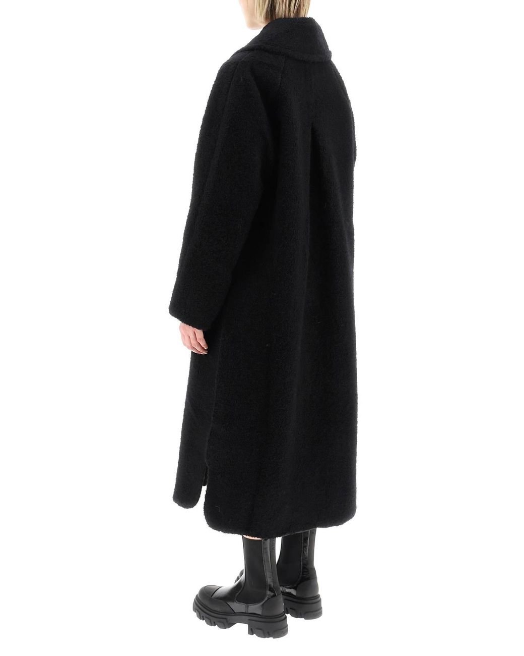 Ganni teddy shop coat