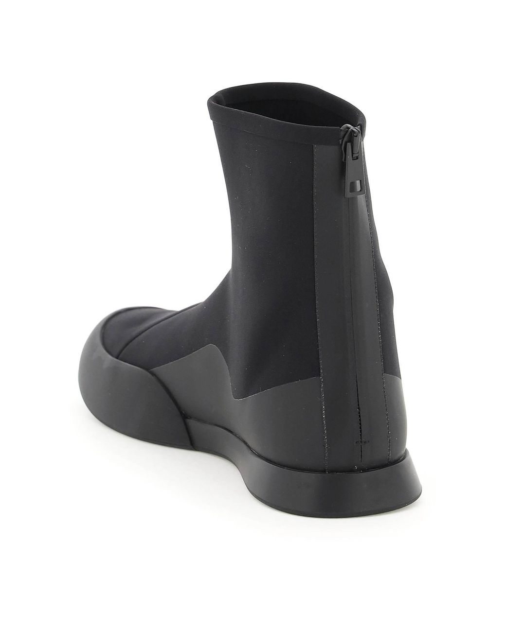 The Row Tr Scuba Ankle Boots in Black | Lyst