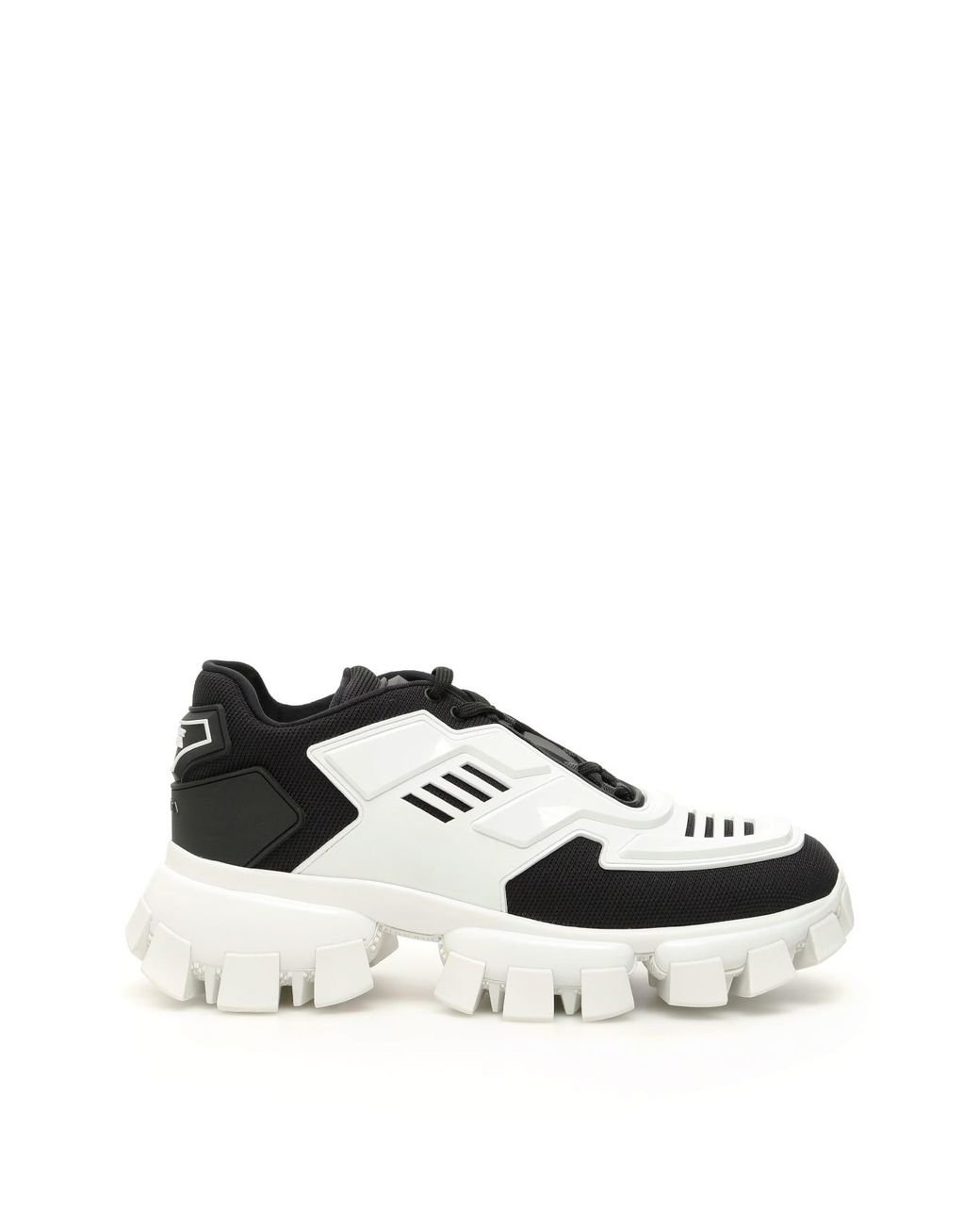 Prada Cloudbust Thunder Sneakers in Black | Lyst