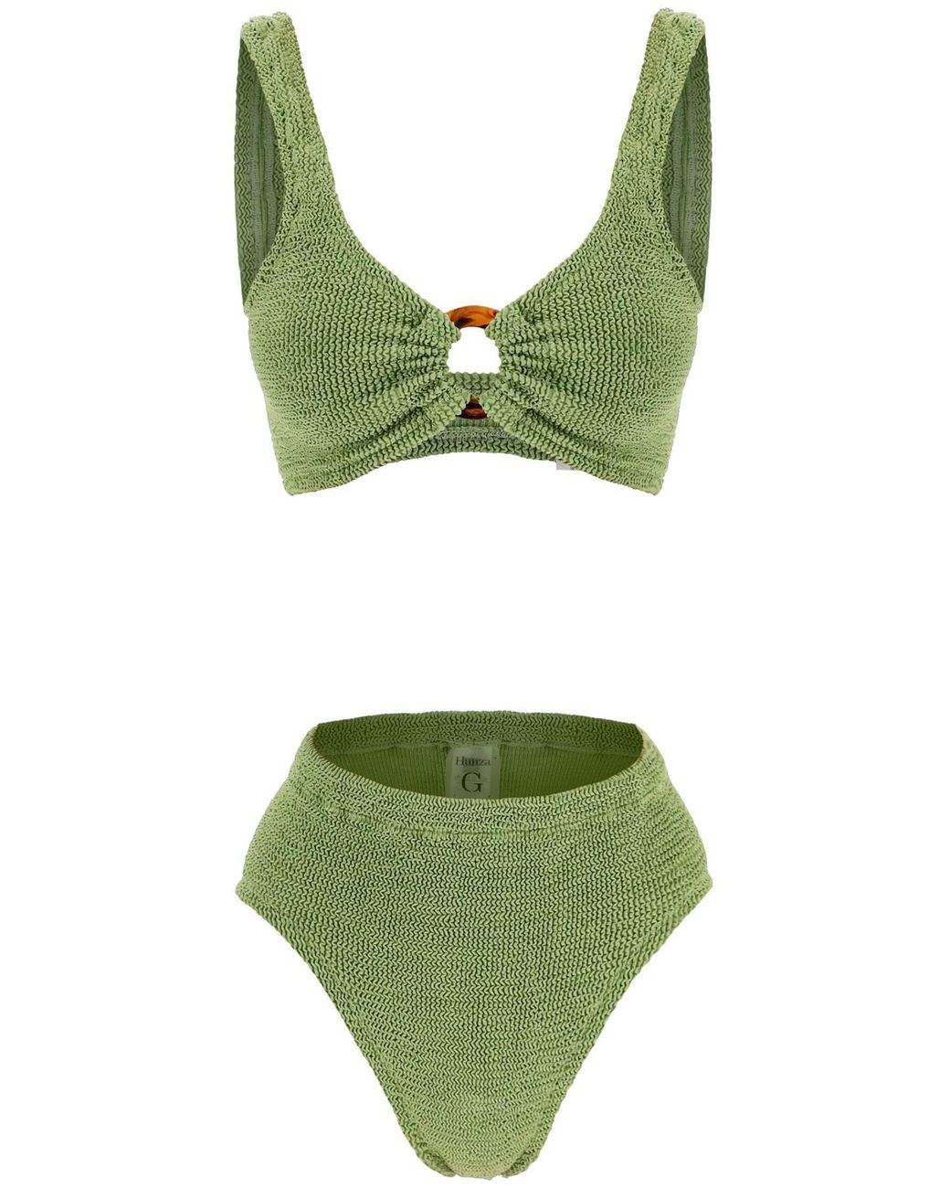Hunza G Bikini Set Nadine in Green Lyst Canada