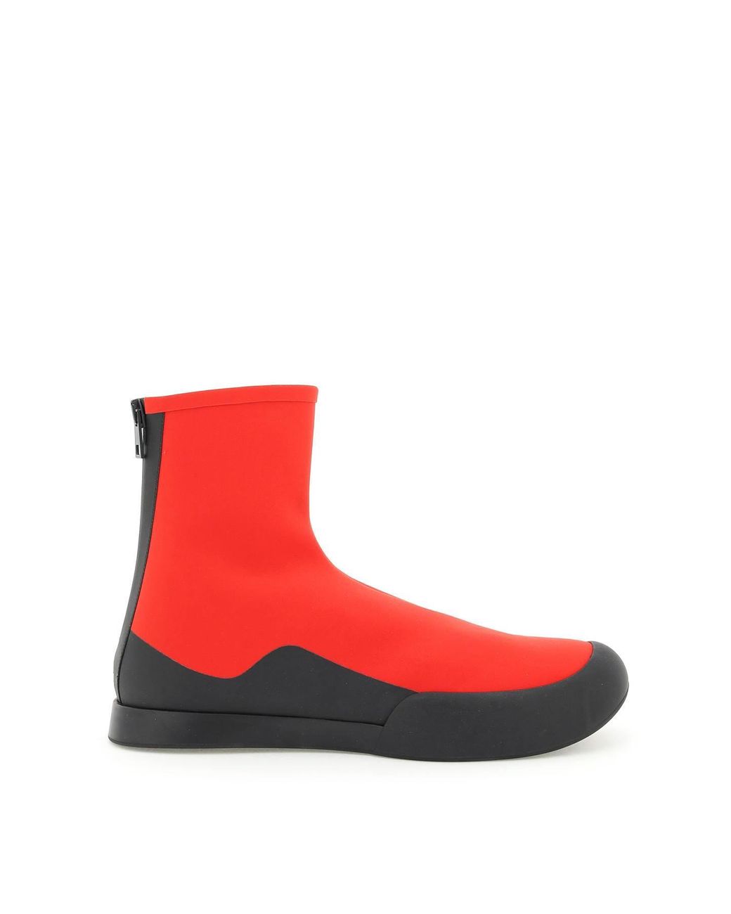 The Row Tr Scuba Ankle Boots in Red Lyst Australia