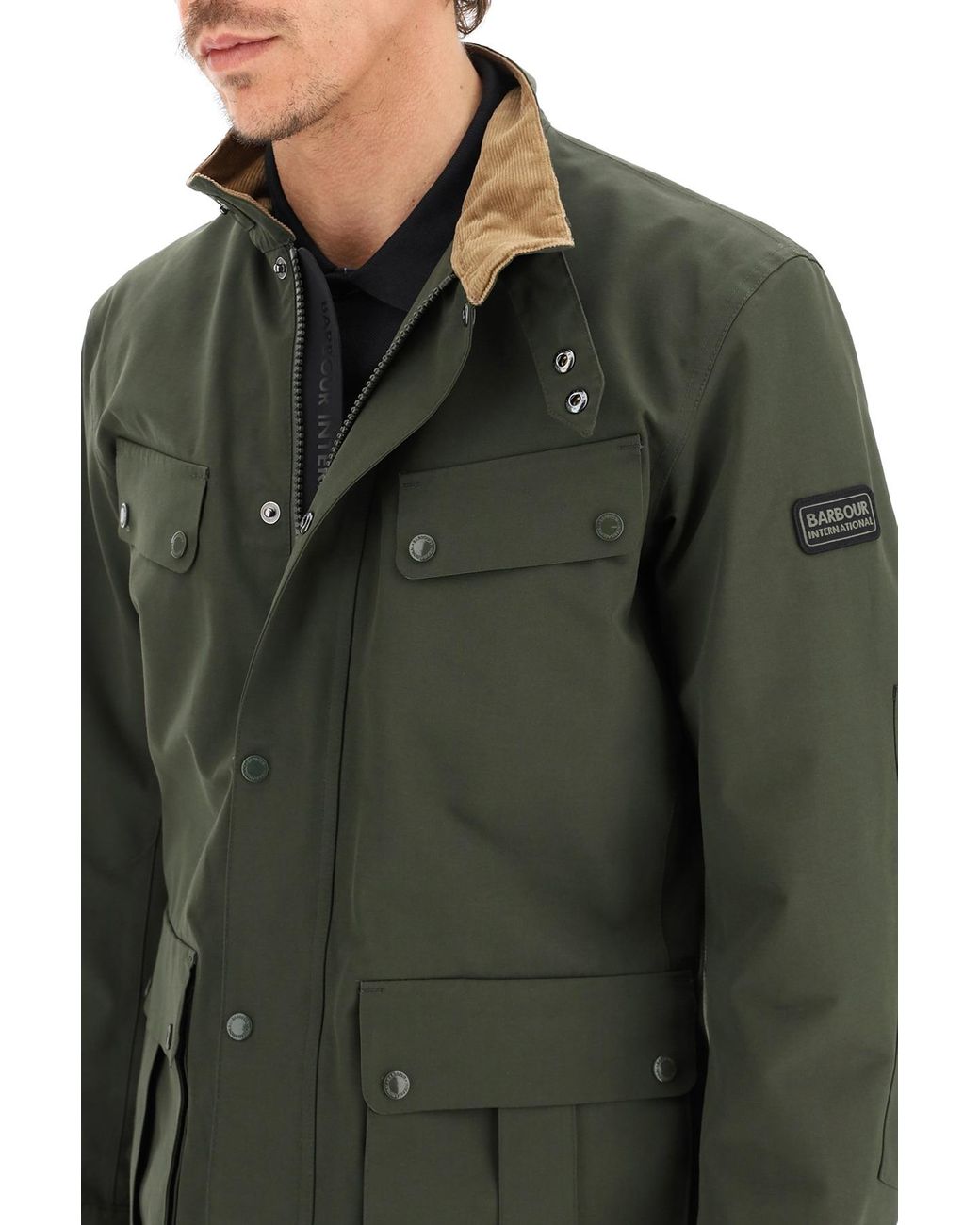 Barbour Duke Waterproof Jacket in Green for Men | Lyst