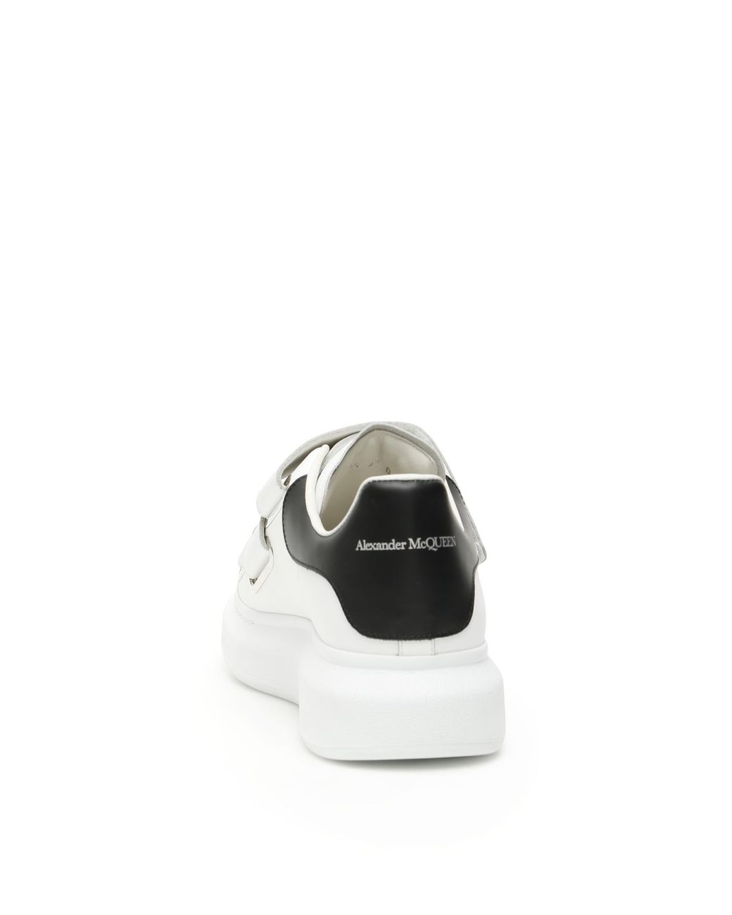 Alexander McQueen Oversized Strap Sneakers in White for | Lyst