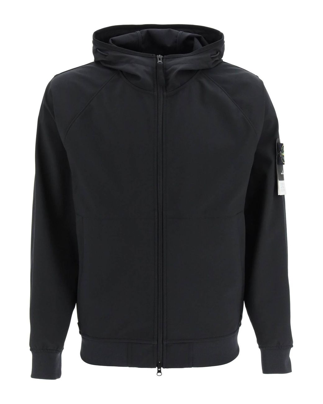 Stone Island Light Soft Shellr Jacket With E.dye Technology in Black for Men Lyst