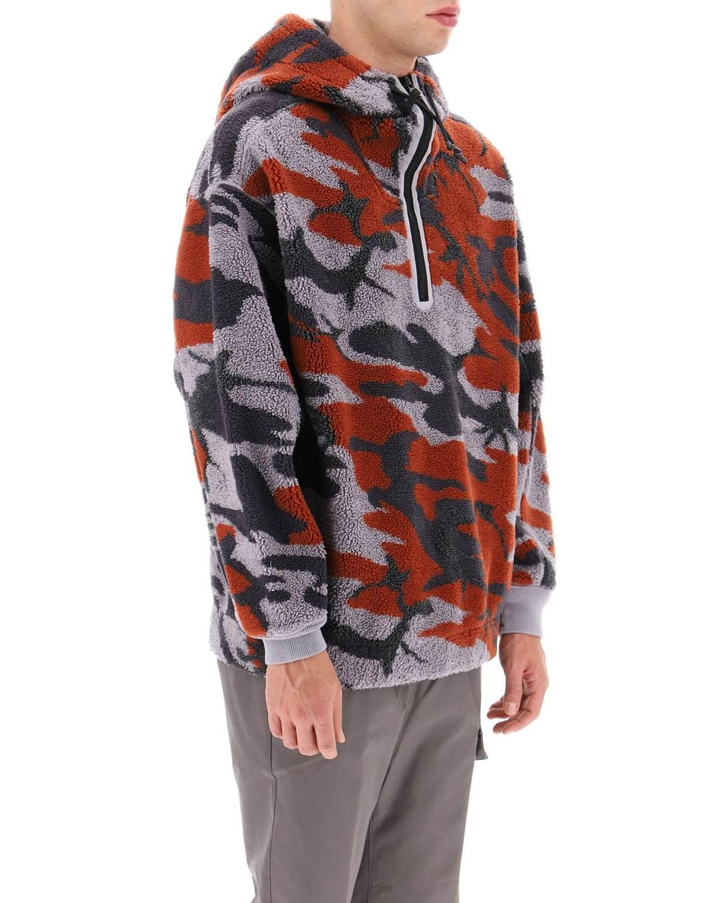 Red camo hoodie forever 21 store
