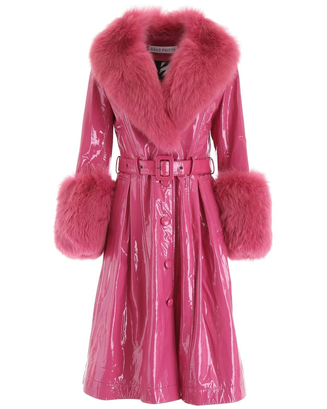 saks potts foxy coat