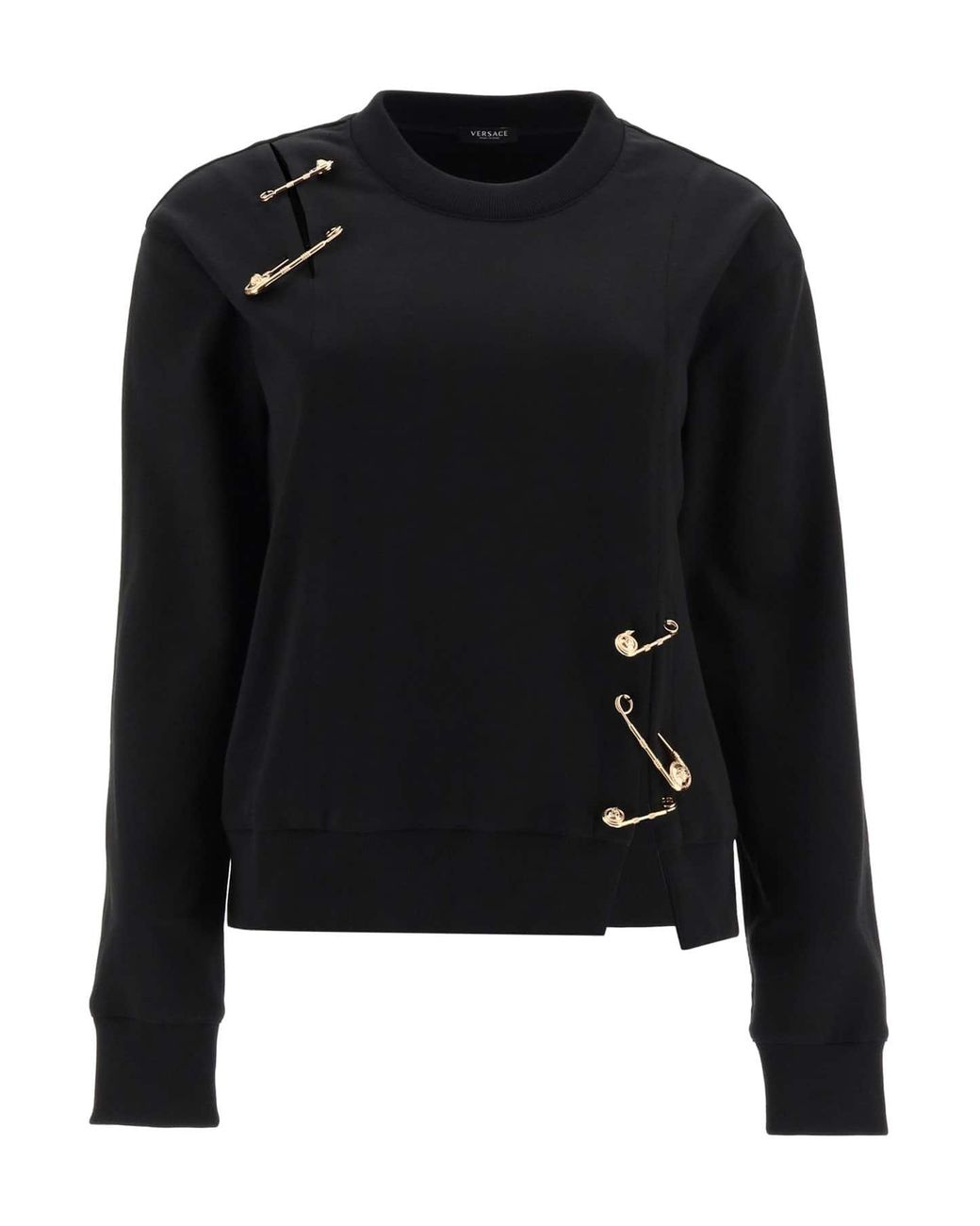 versace safety pin sweatshirt