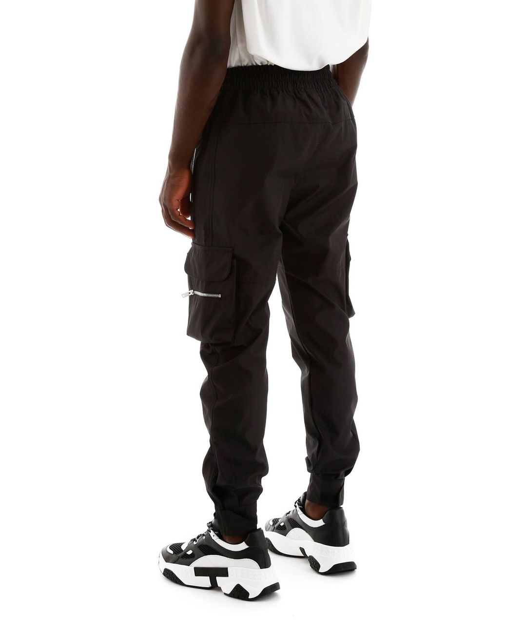 Represent Cargo Trousers in Black for Men | Lyst