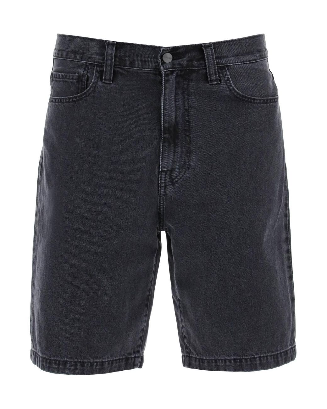 Carhartt WIP 'landon' Denim Shorts in Gray for Men | Lyst